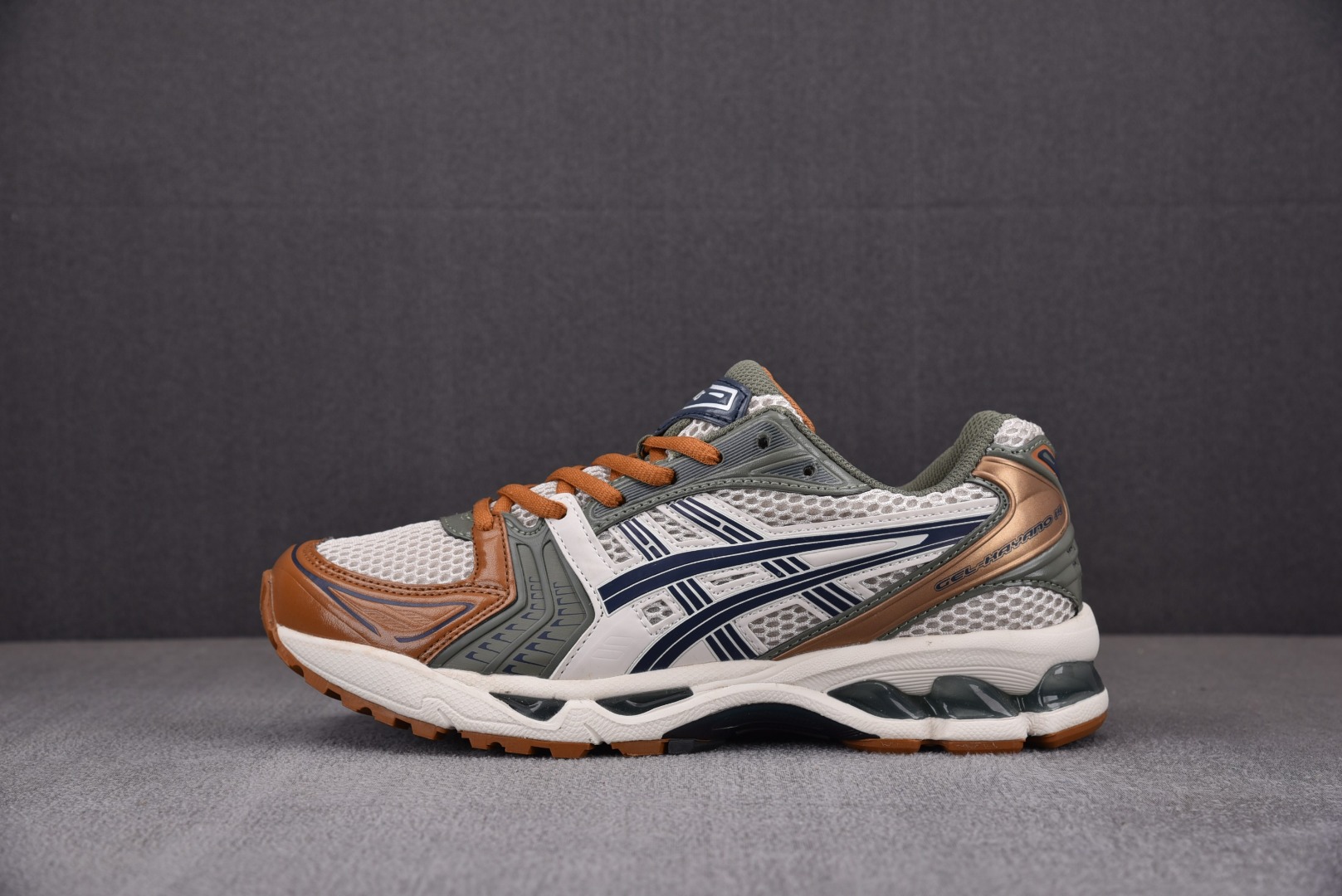 纯原版-AsicsGel-Kayano14RE绿棕色1201A019-250YZ032363737.53