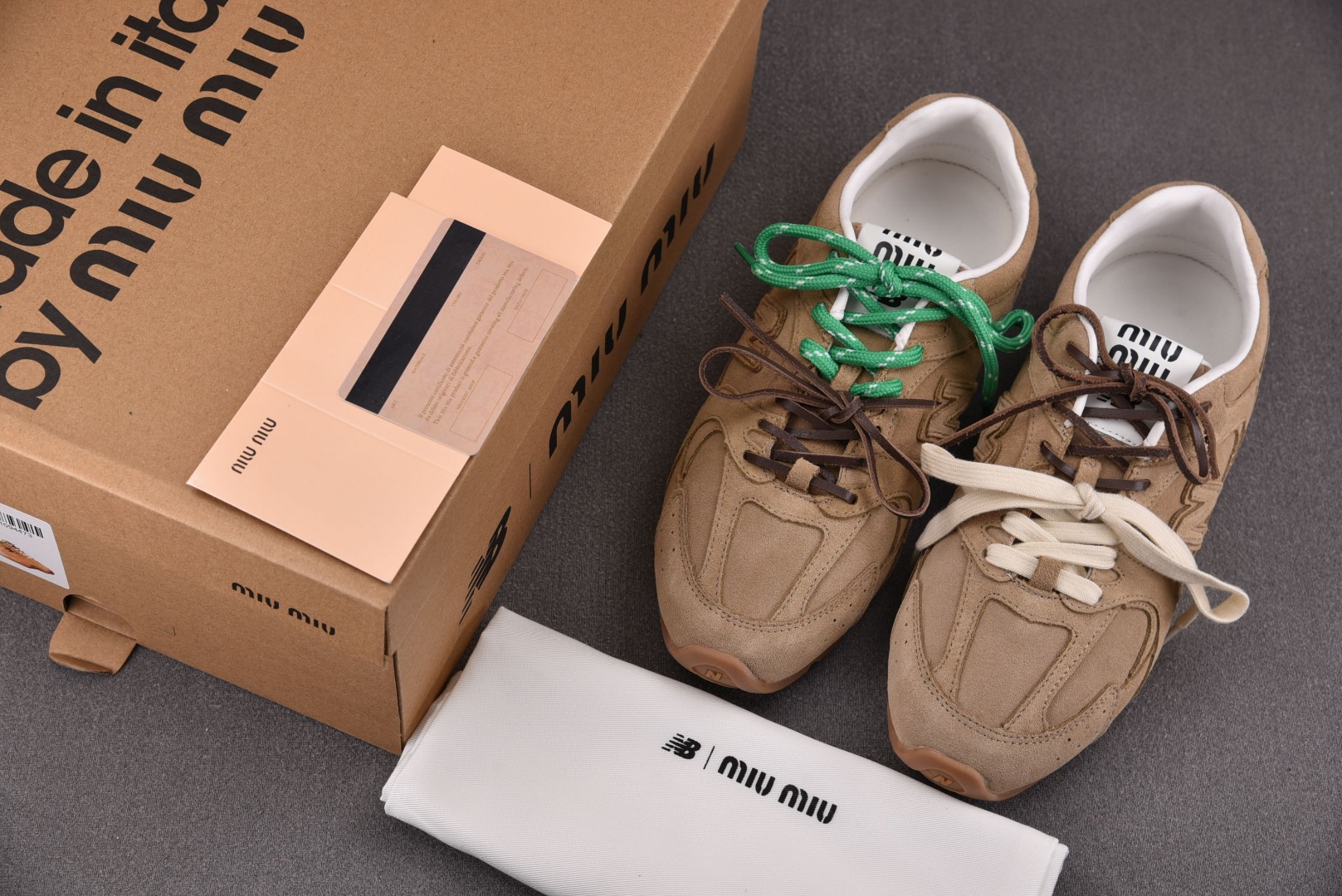 NB尺码:35-40纯原出品-NewBalancexMIUMIUNB530浅棕