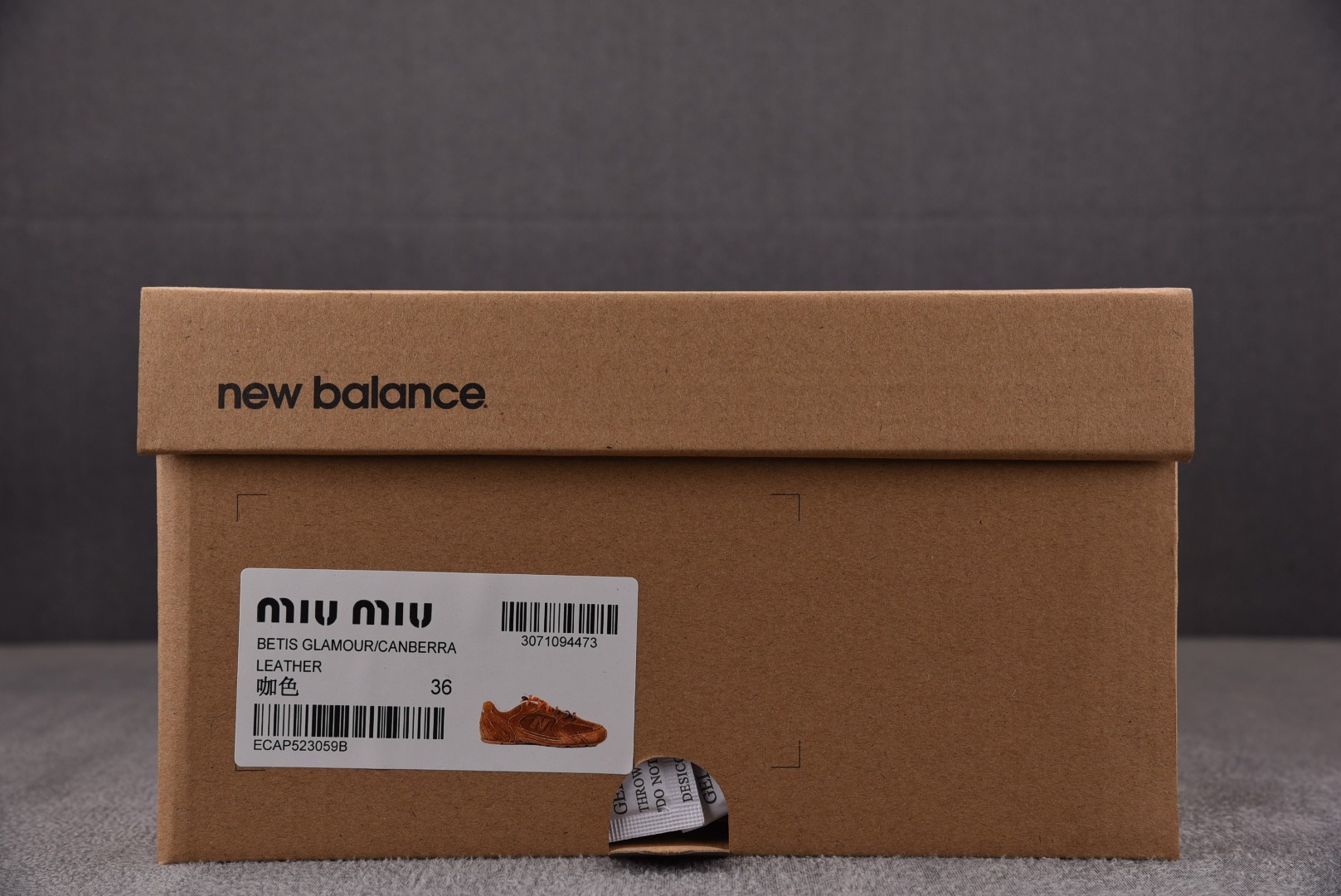 NB尺码:35-40纯原出品-NewBalancexMIUMIUNB530咖啡色