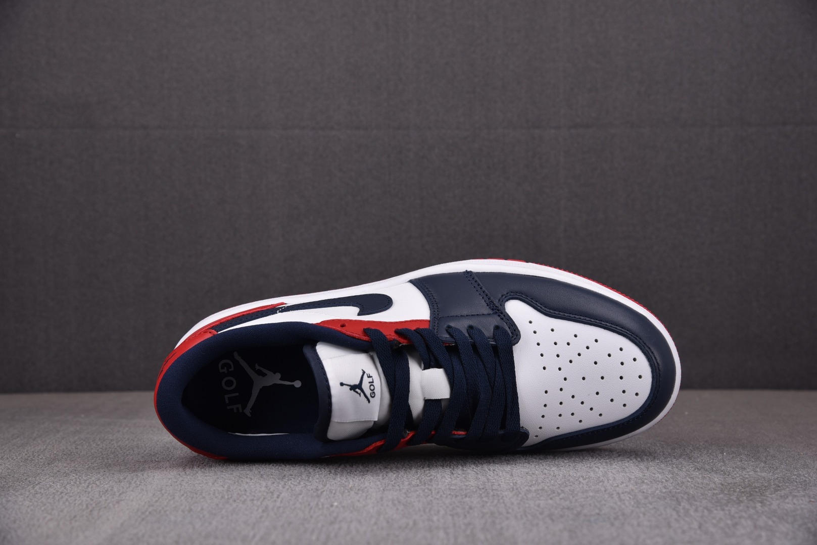 Golf鞋码35.5-46纯原出品-AirJordan1LowGolf“USA”蓝白红DD9315-11