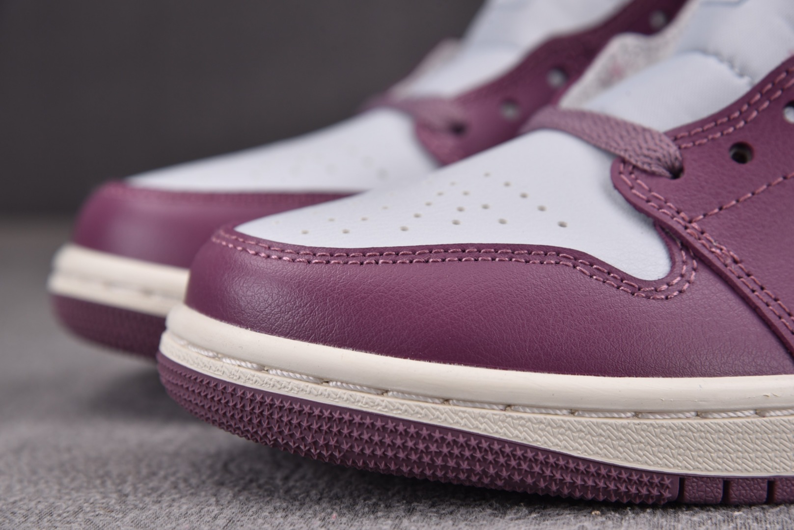 AJMid鞋码35.5-46纯原出品-WMNSAirJordan1Mid“SkyJMauve”白紫红BQ