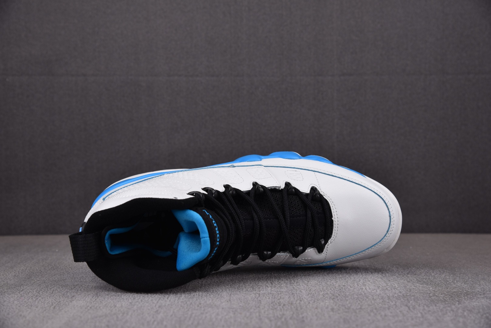 AJ9黑白蓝鞋码40-47.5纯原出品-AirJordan9“PowderBlue”黑白蓝FQ8992-