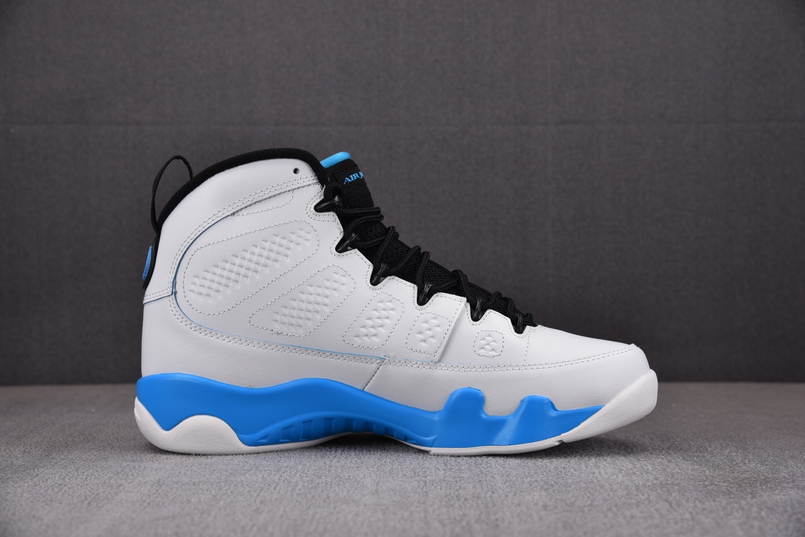 AJ9黑白蓝鞋码40-47.5纯原出品-AirJordan9“PowderBlue”黑白蓝FQ8992-