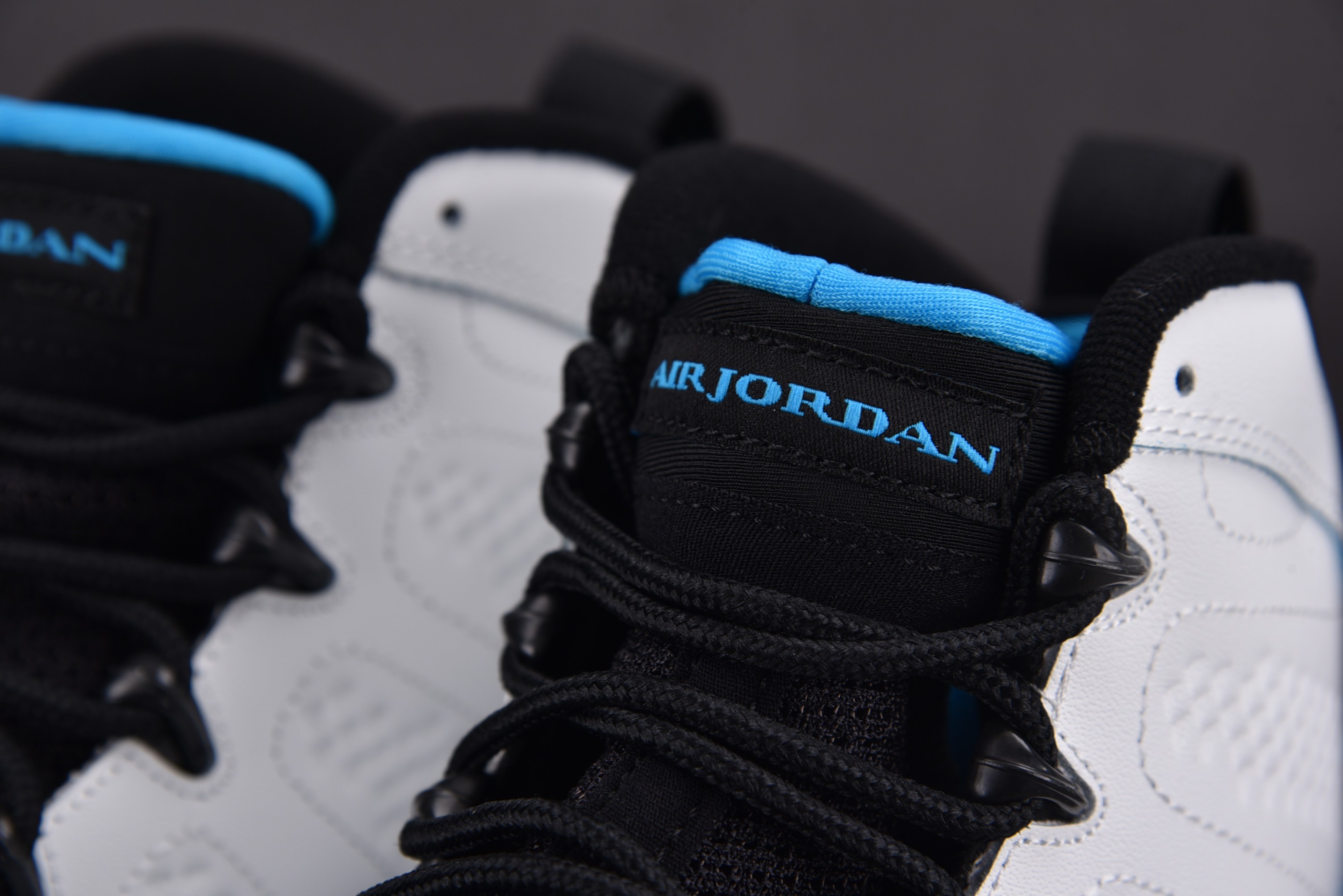 AJ9黑白蓝鞋码40-47.5纯原出品-AirJordan9“PowderBlue”黑白蓝FQ8992-