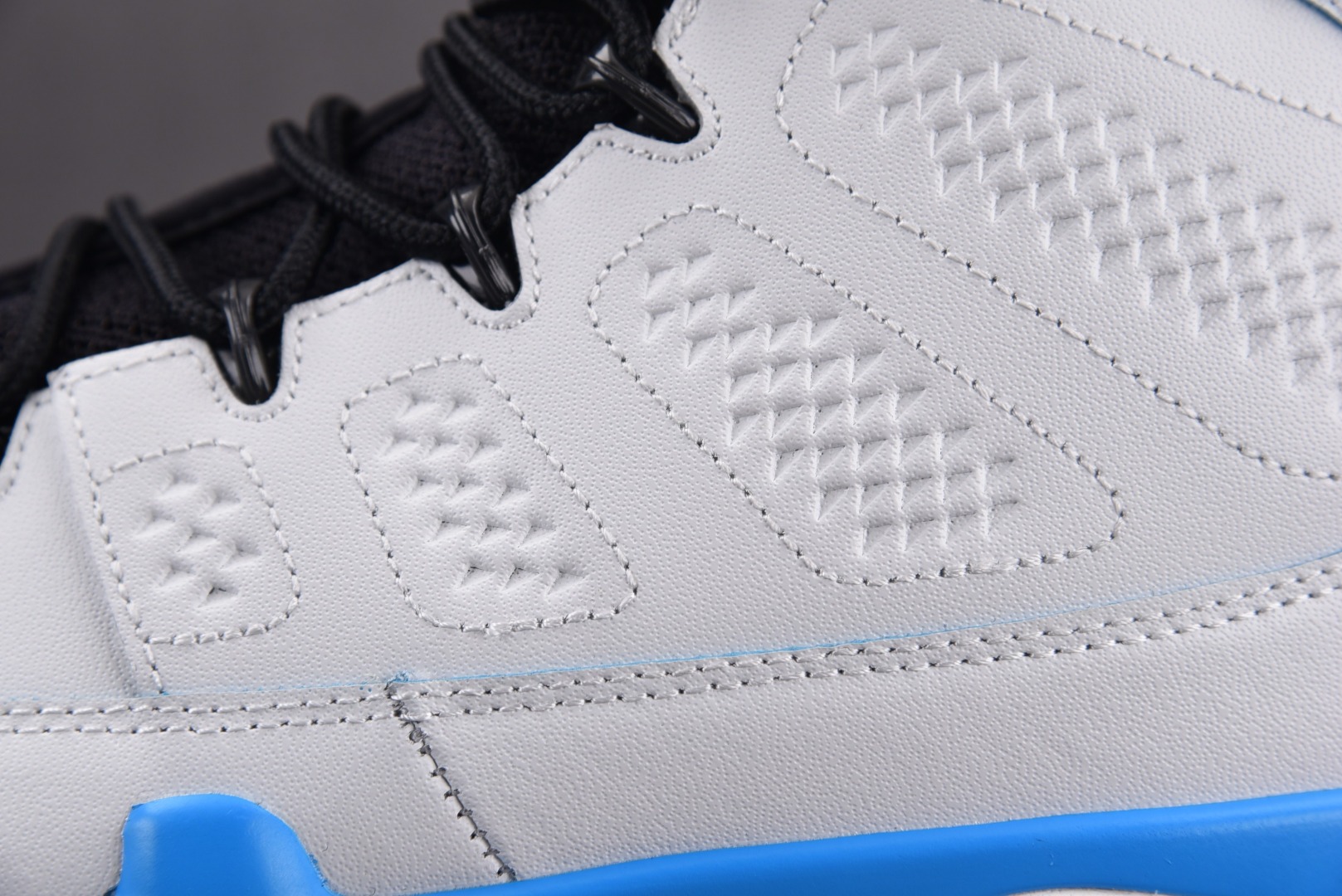 AJ9黑白蓝鞋码40-47.5纯原出品-AirJordan9“PowderBlue”黑白蓝FQ8992-