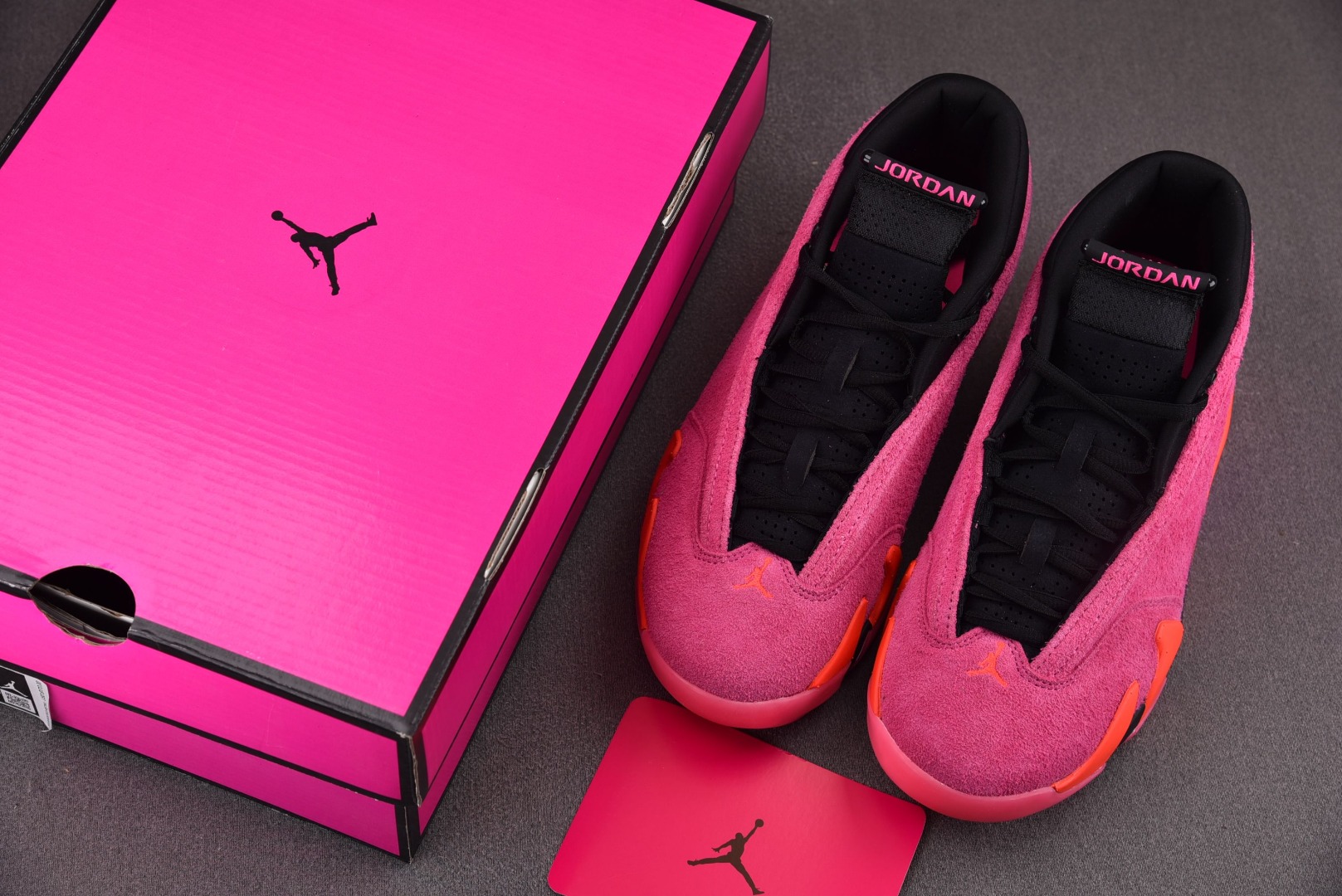 AJ14粉红鞋码40-47.5纯原出品-AirJordan14RetroLow“ShockingPink