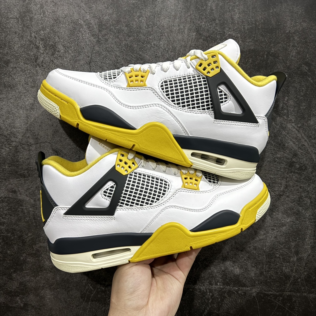 纯原-AirJordanAJ4Retro白黄雷公色AQ9129-101尺码4040.5414242.54