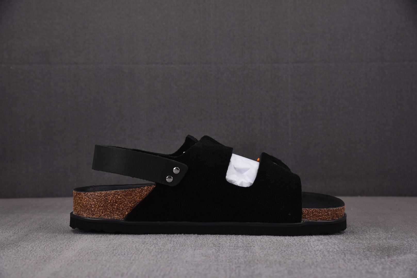 Birkenstock尺码36-45纯原出品-BrikenstockxDiorMilano一字带凉拖黑色