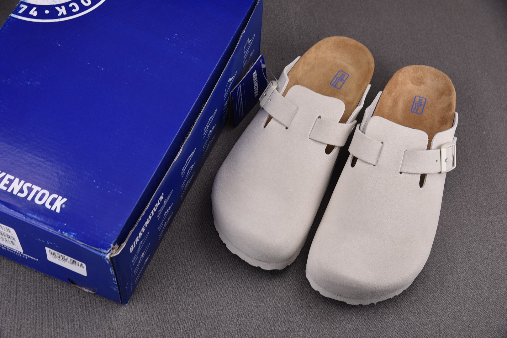 Birkenstock尺码35-45纯原出品-Brikenstock包头拖鞋白色YZ029
