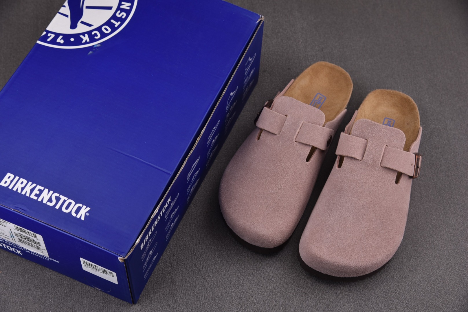 Birkenstock尺码35-45纯原出品-Brikenstock包头拖鞋粉红色YZ029