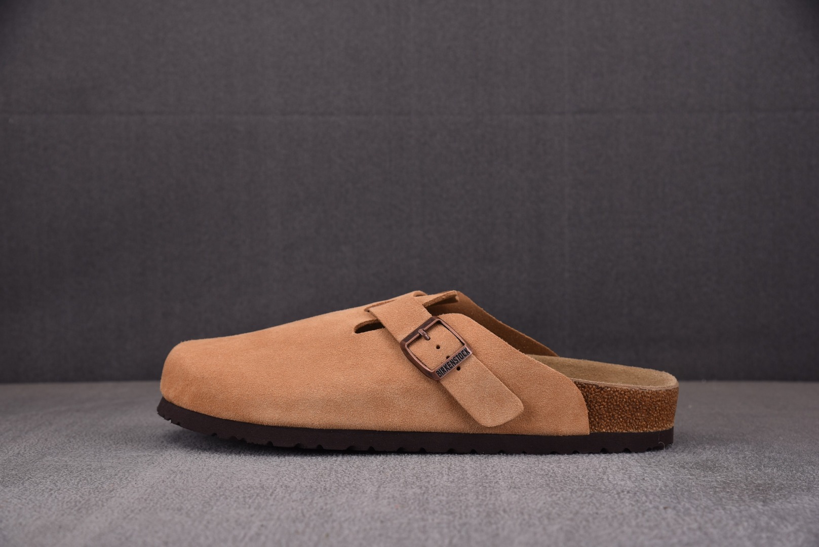 Birkenstock尺码35-45纯原出品-Brikenstock包头拖鞋红褐色YZ029