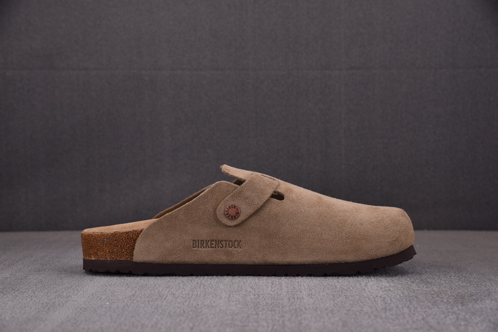 Birkenstock尺码35-45纯原出品-Brikenstock包头拖鞋咖啡色YZ029