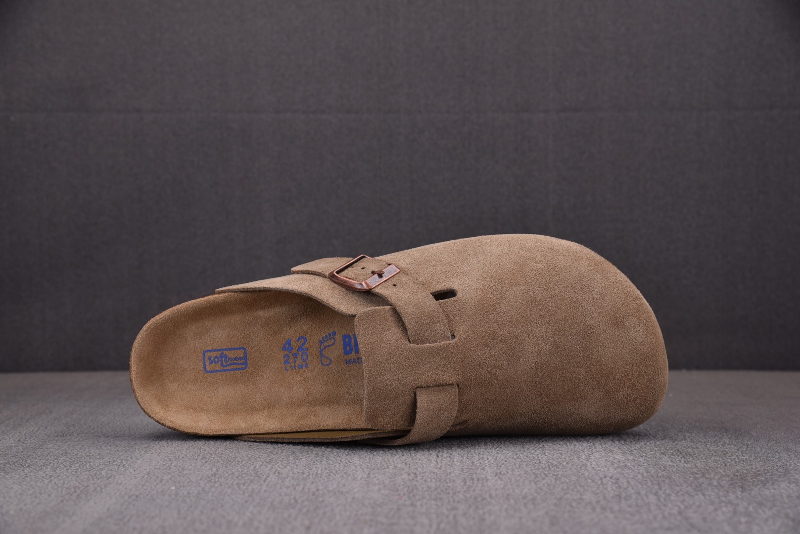 Birkenstock尺码35-45纯原出品-Brikenstock包头拖鞋咖啡色YZ029