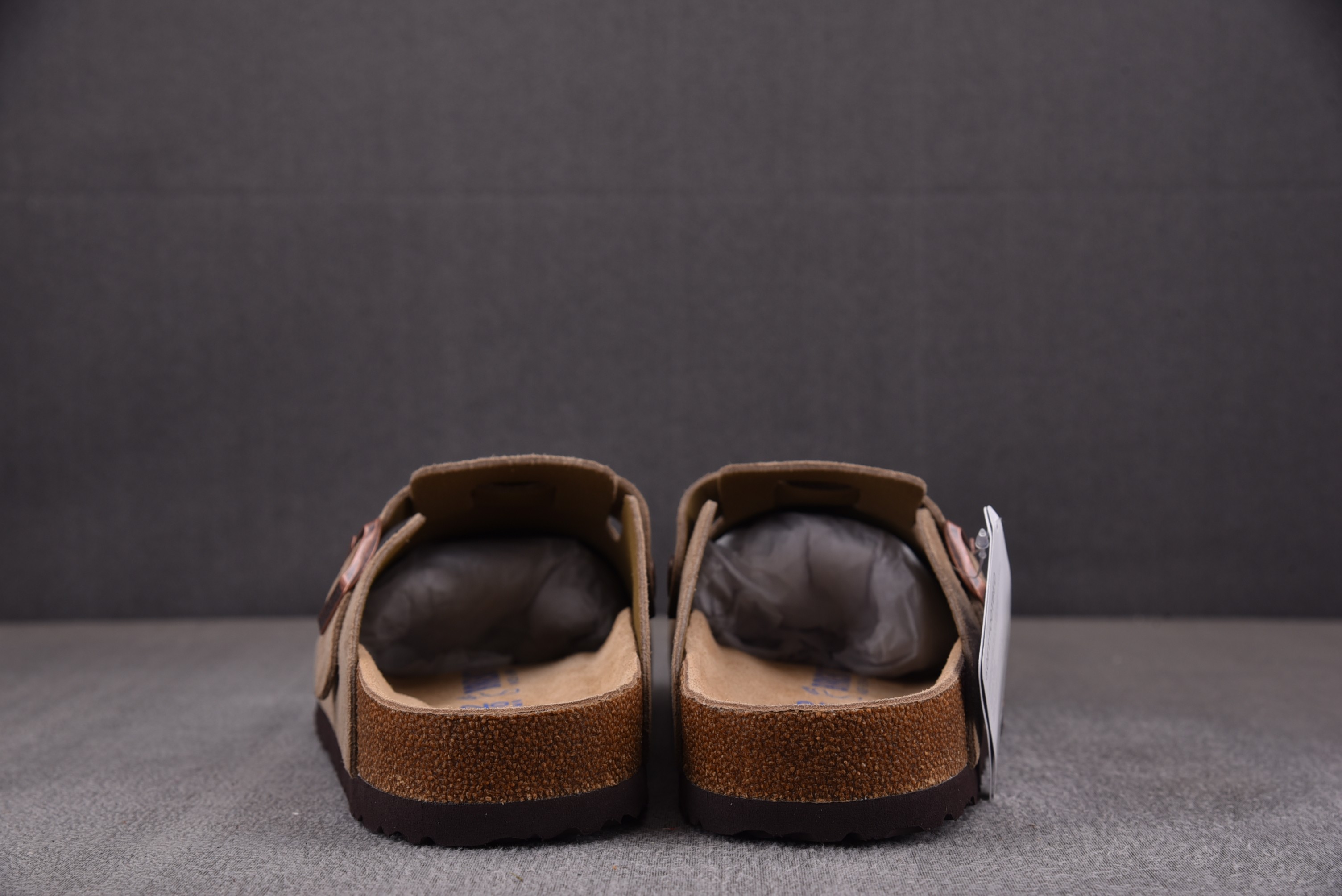 Birkenstock尺码35-45纯原出品-Brikenstock包头拖鞋咖啡色YZ029