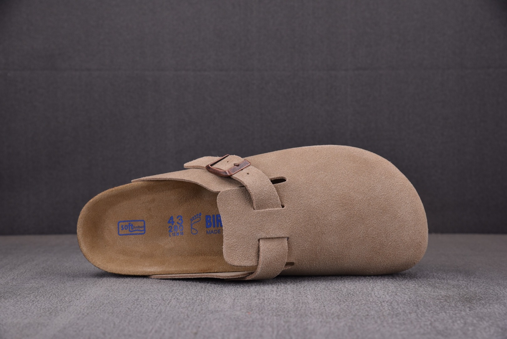 Birkenstock尺码35-45纯原出品-Brikenstock包头拖鞋沙色YZ029