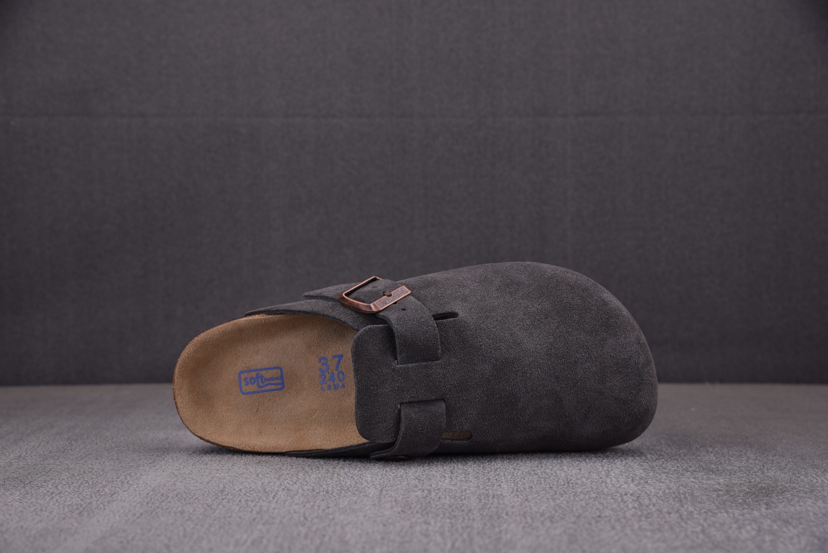 Birkenstock尺码35-45纯原出品-Brikenstock包头拖鞋深灰色YZ029