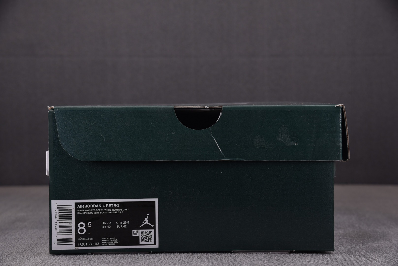 AJ4氧化绿尺码:40-48.5纯原出品-AirJordan4OxidizedGreen氧化绿FQ813