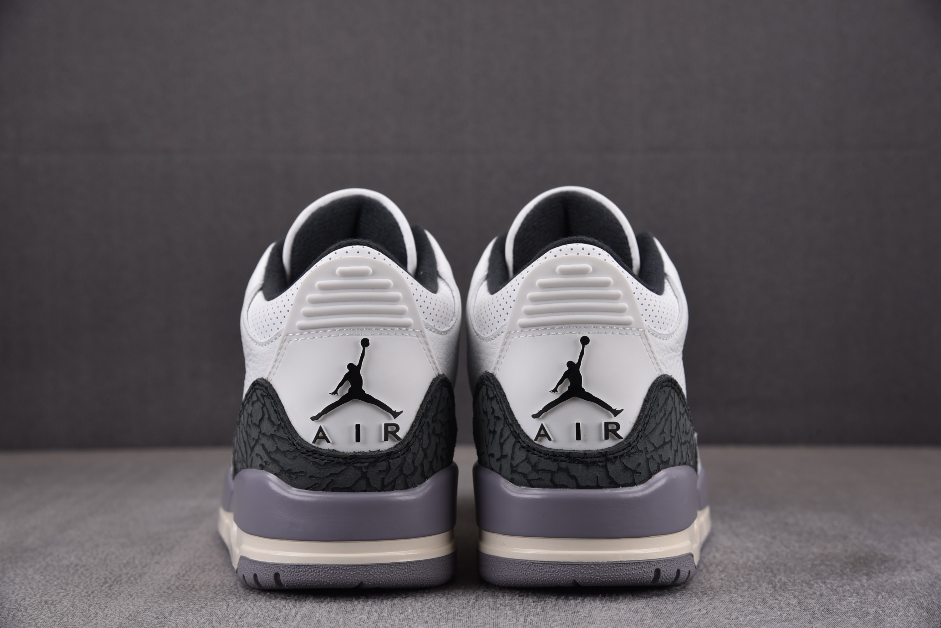 AJ3白灰黑尺码40-47.5纯原版出品-AirJordan3Retro白灰黑CT8532-106YZ0