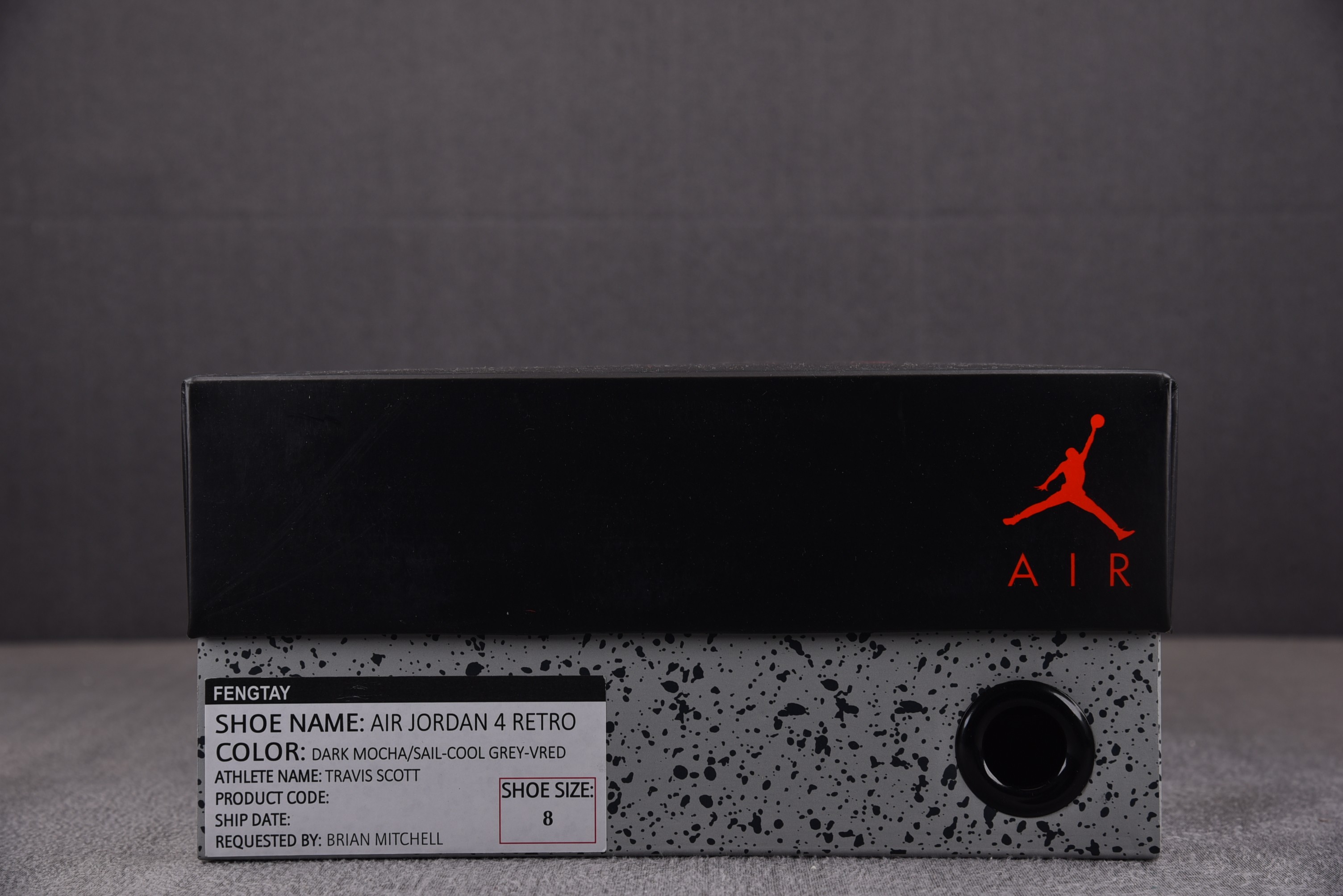 AJ4深棕摩卡尺码:40-48.5纯原版出品-TravisScottxAirJordan4Retro深棕