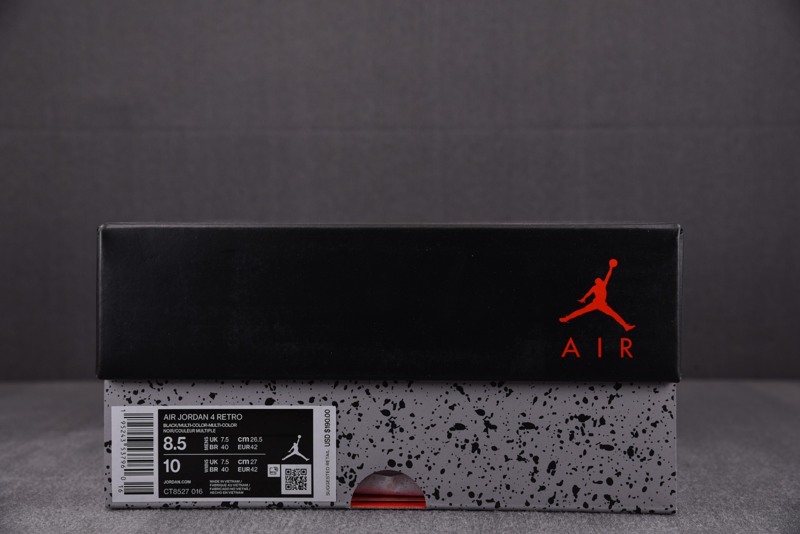 AJ4黑红尺码:40-48.5纯原版-AirJordan4RetroUniversityBlueAJ4乔