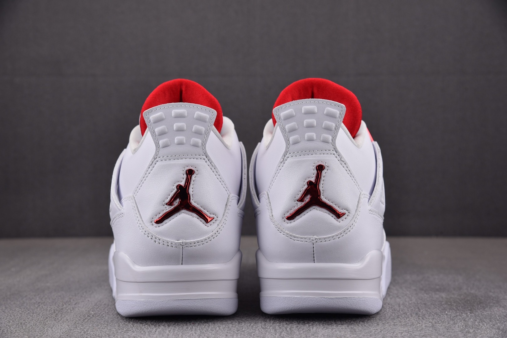 AJ4白红鞋码40-48.5纯原版出品-AirJordan4RetroWhiteUniversityRe