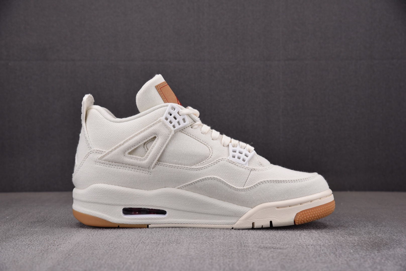 AJ4李维斯尺码:40-50.5纯原版出品-AirJordan4LevisWhiteLevisTag李维