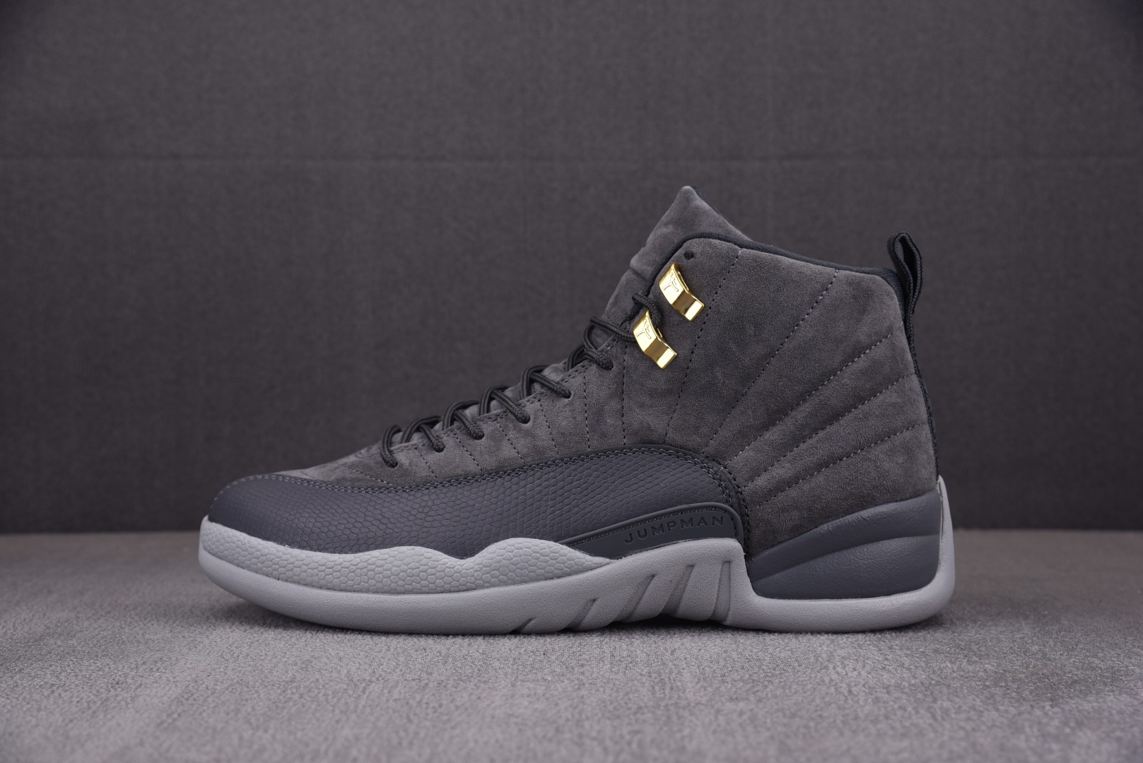 AJ12深灰色尺码:40-47.5纯原版出品-AirJordan12RetroDarkGrey深灰色13