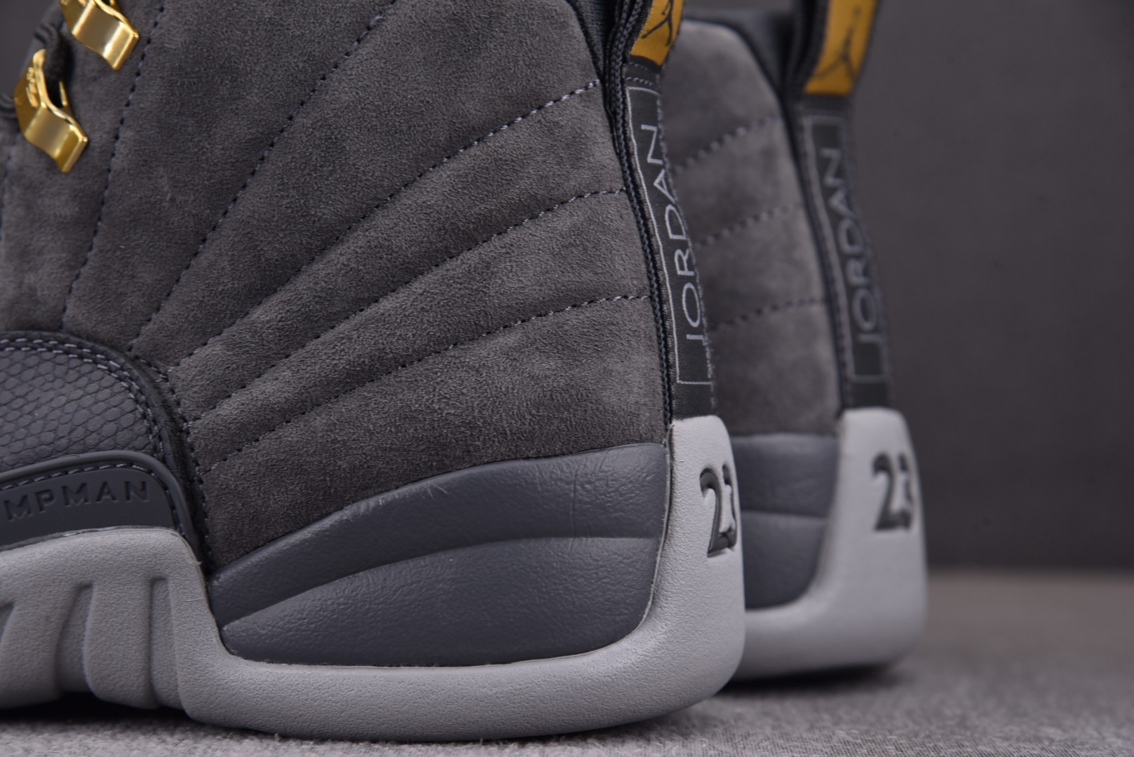 AJ12深灰色尺码:40-47.5纯原版出品-AirJordan12RetroDarkGrey深灰色13