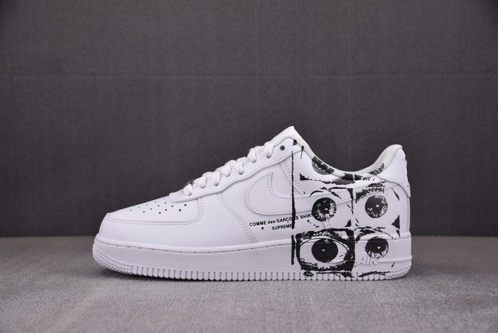 AF1尺码:35.5-48.5纯原出品-CDGxSupremexNKAF1SupremeCommeDes