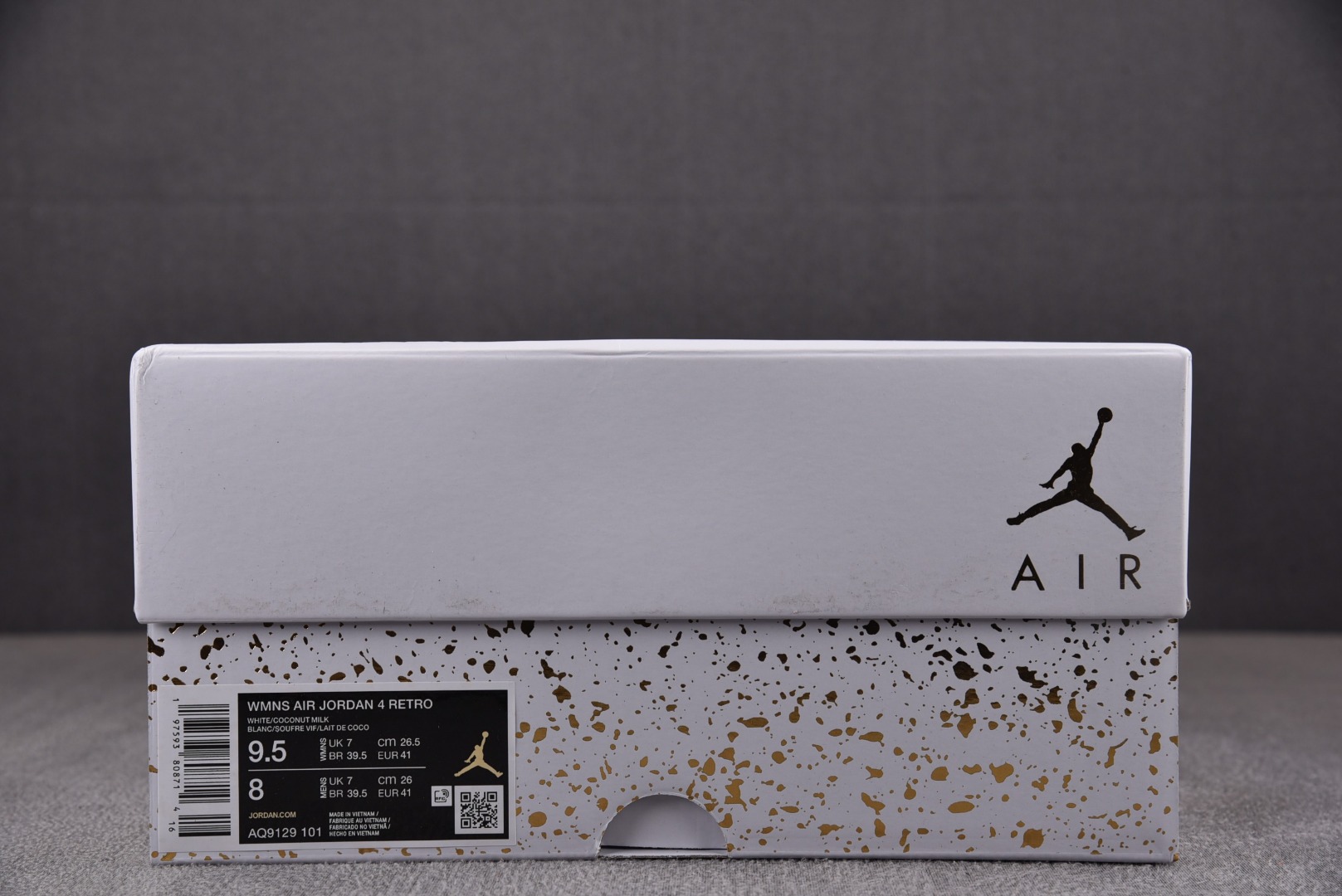 AJ4白黄尺码:36-47.5纯原-AirJordan4Retro白雷公白黄AQ9129-101YZ01