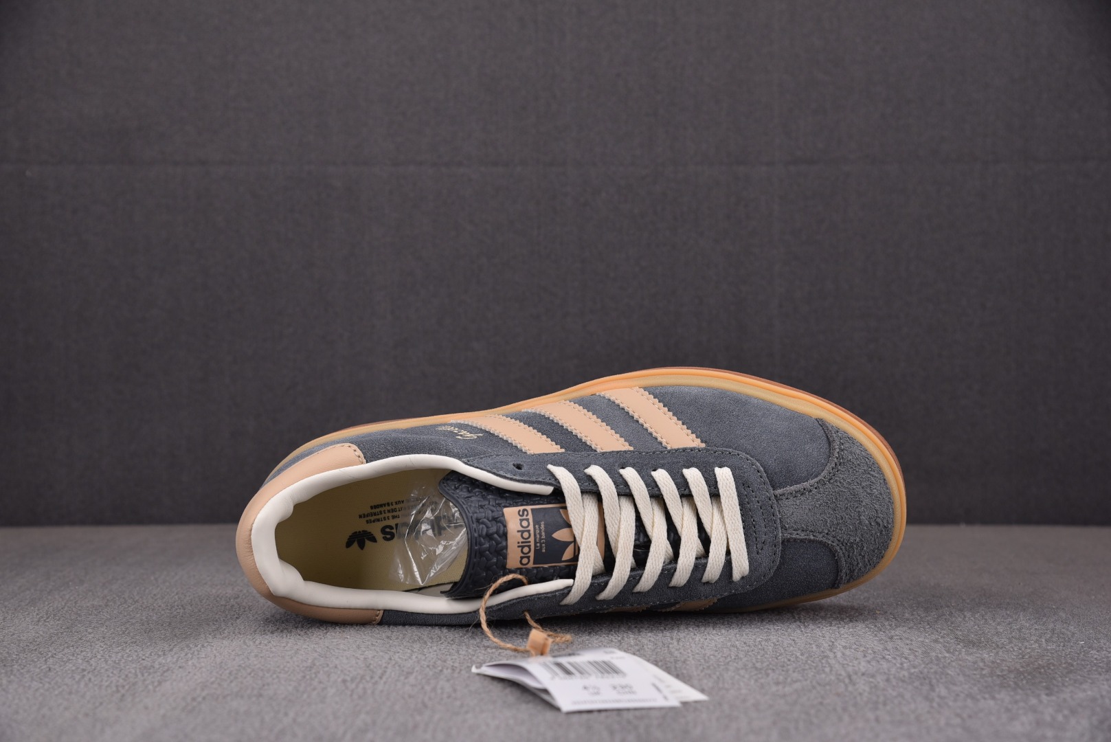 OriginalsSize:35-40纯原出品-OriginalsGazelleBOLD灰棕IE0428