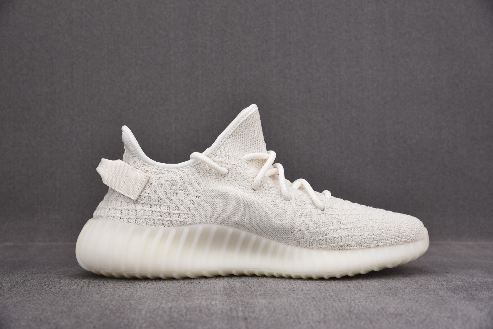 Yeezy350纯白侧透鞋码36-48纯原-巴斯夫-YeezyBoost350V2“PureOat”纯白