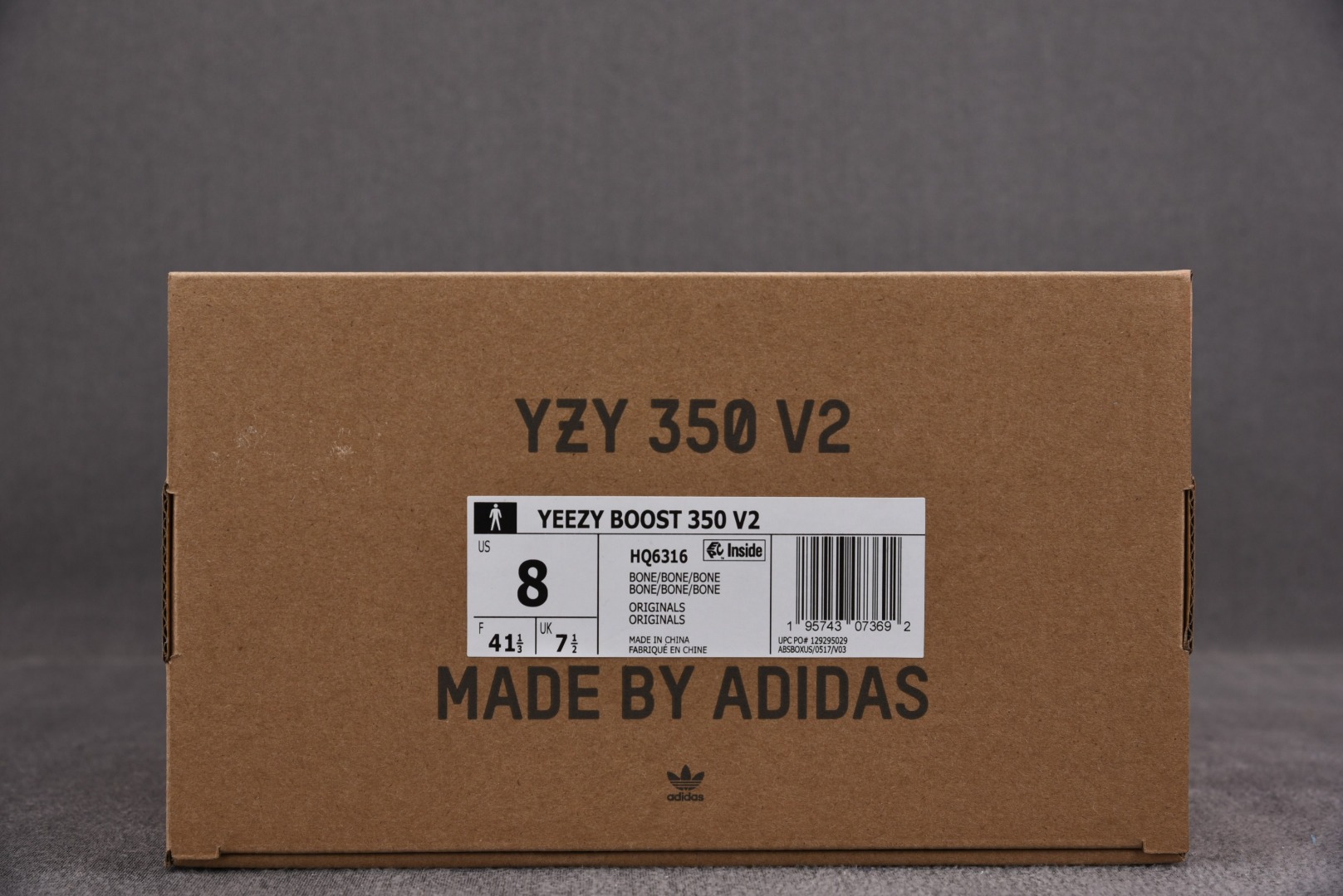 Yeezy350纯白侧透鞋码36-48纯原-巴斯夫-YeezyBoost350V2“PureOat”纯白