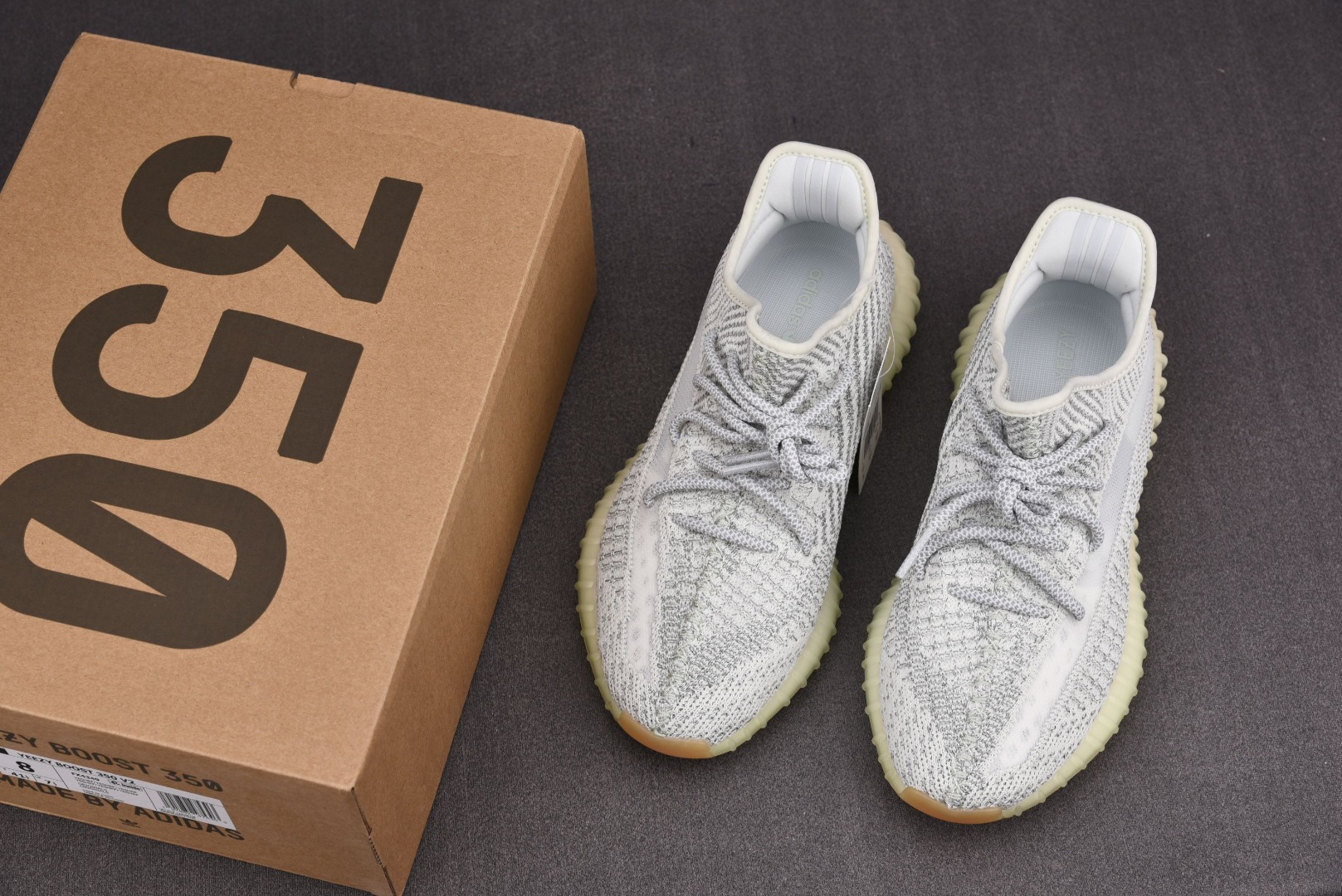 Yeezy灰白尺码:36-48纯原版出品-YeezyBoost350V2Yeshaya灰白满天星FX43