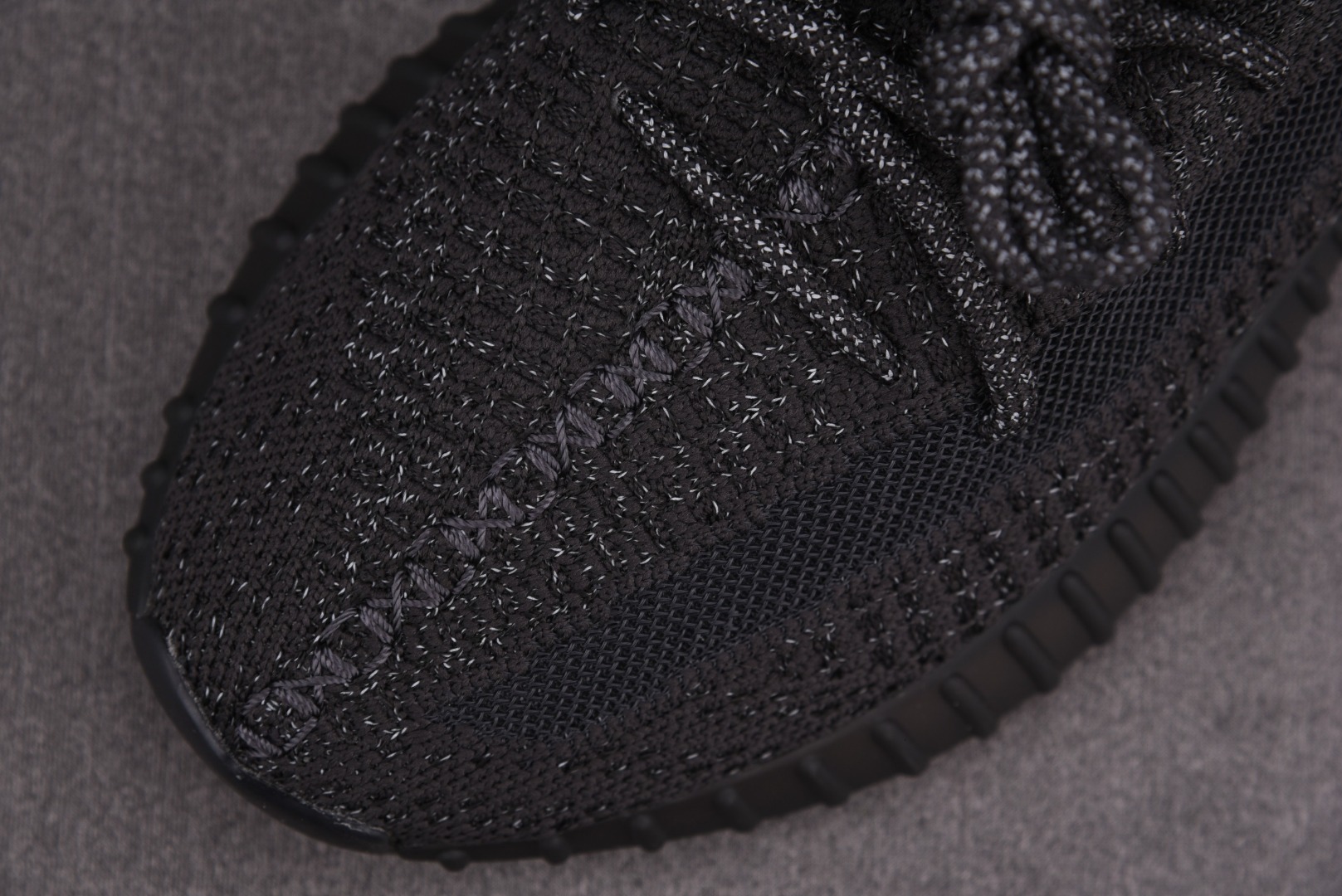 Yeezy黑尺码:36-48纯原版出品-YeezyBoost350V2StaticBlack黑满天星FU