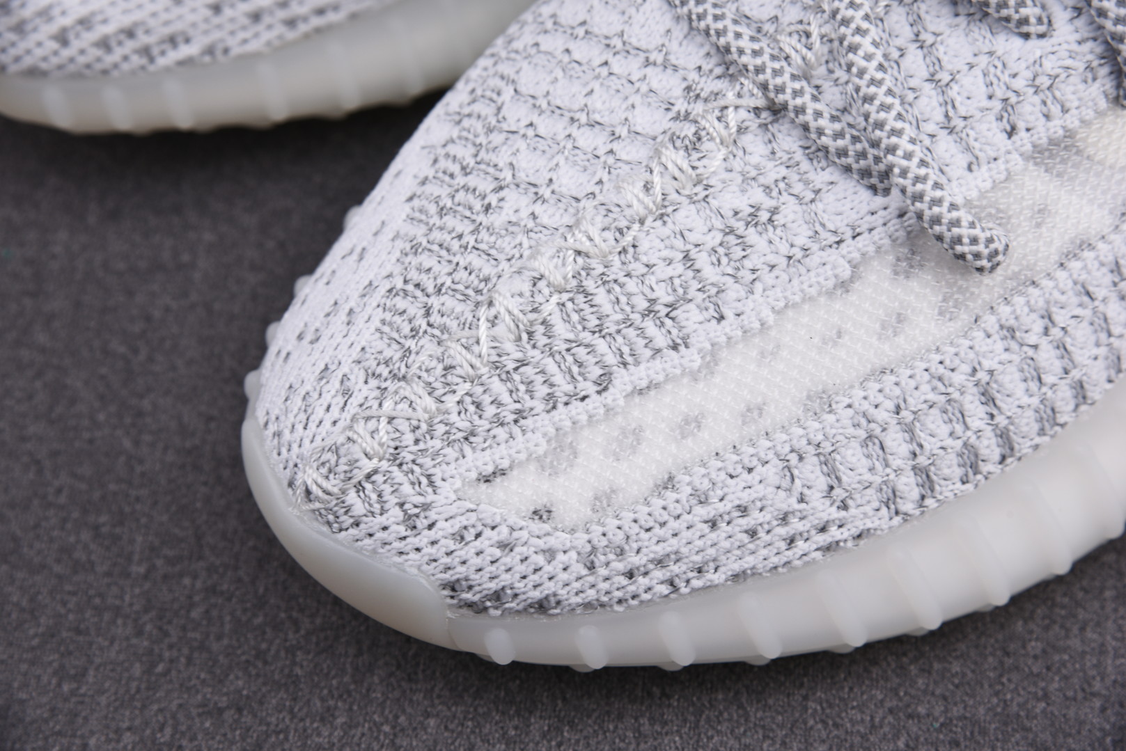 Yeezy白满尺码:36-48纯原版出品-YeezyBoost350V2Static3M白满天星EF23