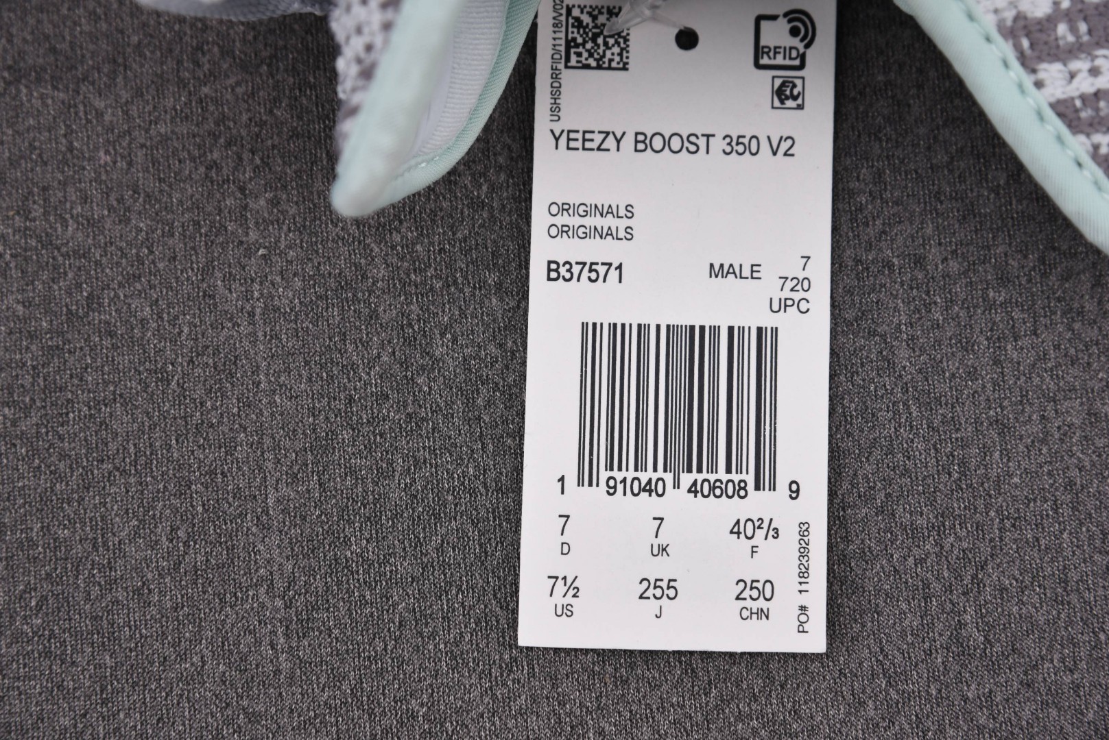 Yeezy可燃冰尺码:36-48纯原版出品-YeezyBoost350V2可燃冰冰蓝斑马B37571YZ