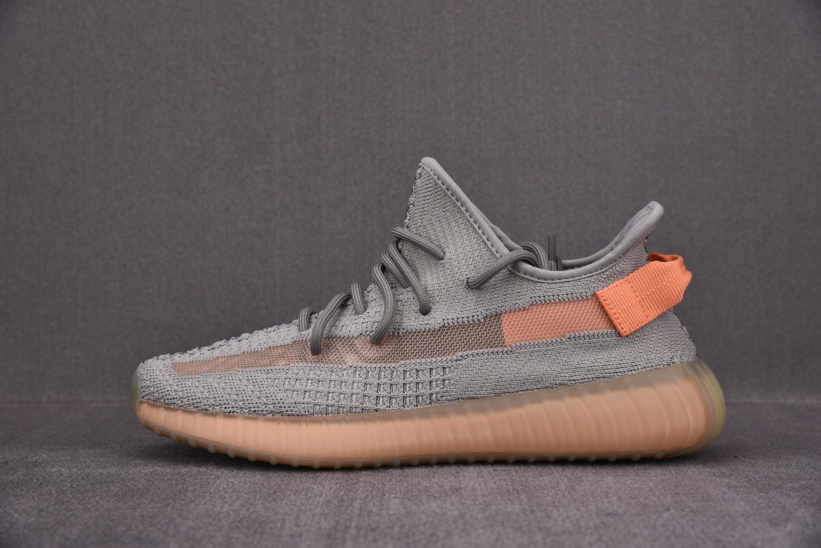 Yeezy欧洲限定尺码:36-48纯原版出品-YeezyBoost350V2TrueForm灰橙欧洲限定