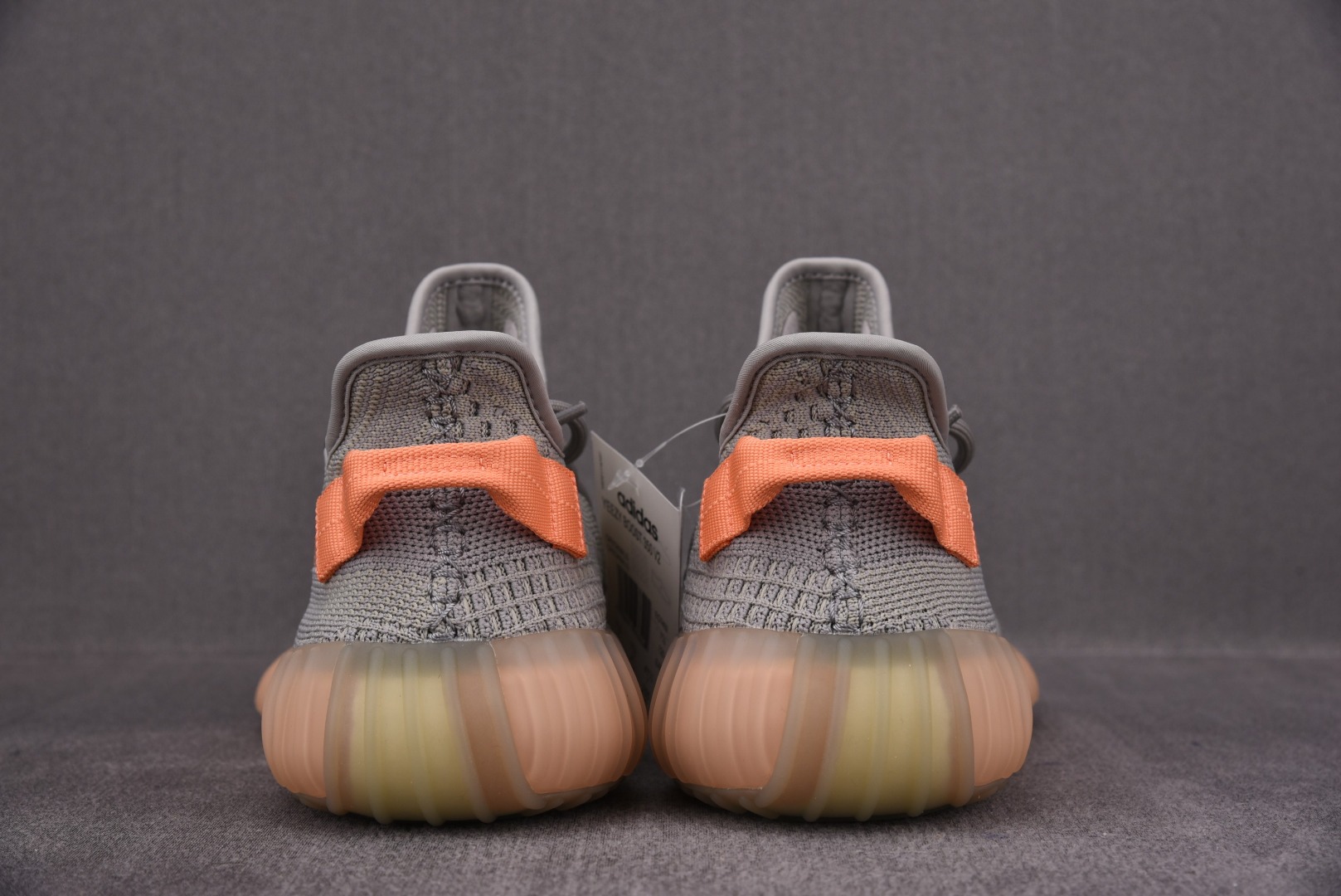 Yeezy欧洲限定尺码:36-48纯原版出品-YeezyBoost350V2TrueForm灰橙欧洲限定