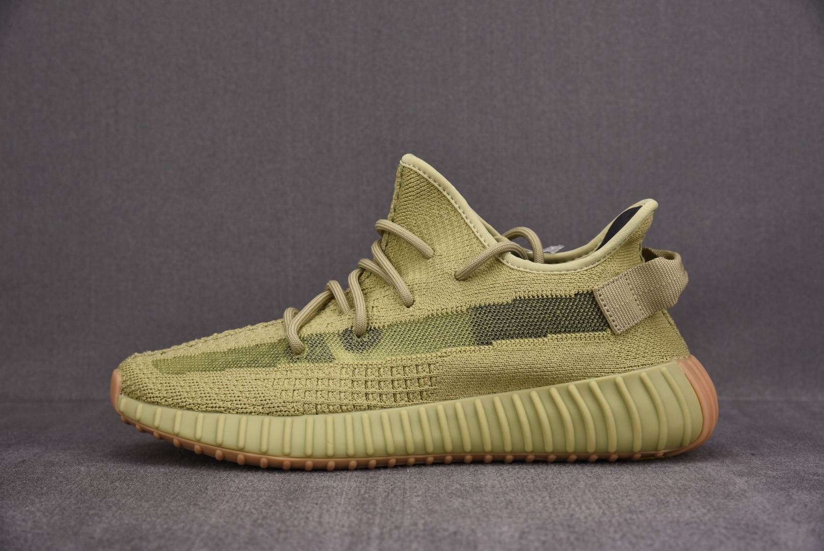 Yeezy茶绿尺码:36-48纯原版出品-YeezyBoost350V2Sulfur硫磺抹茶绿FY534