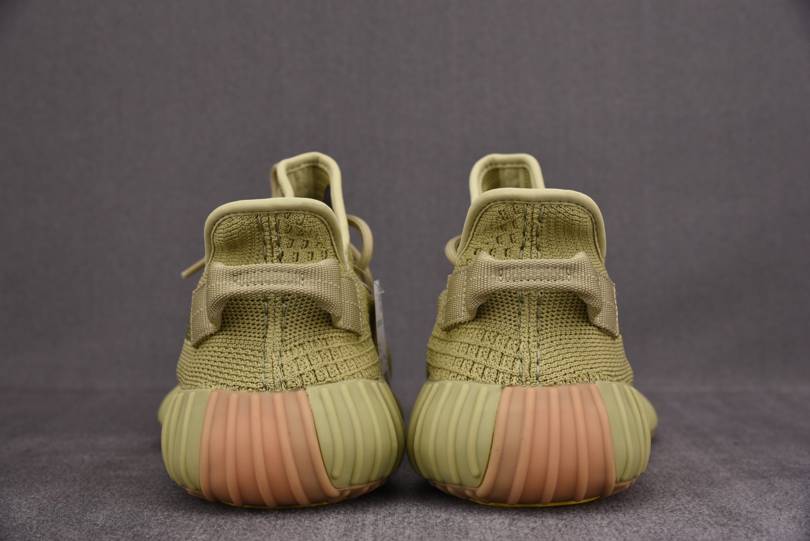 Yeezy茶绿尺码:36-48纯原版出品-YeezyBoost350V2Sulfur硫磺抹茶绿FY534