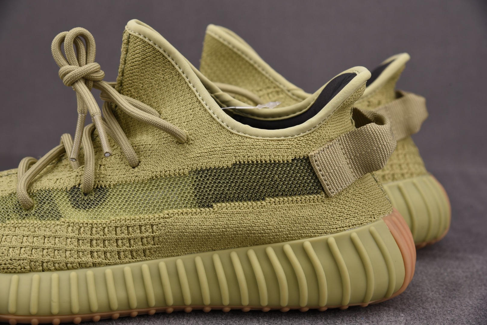 Yeezy茶绿尺码:36-48纯原版出品-YeezyBoost350V2Sulfur硫磺抹茶绿FY534