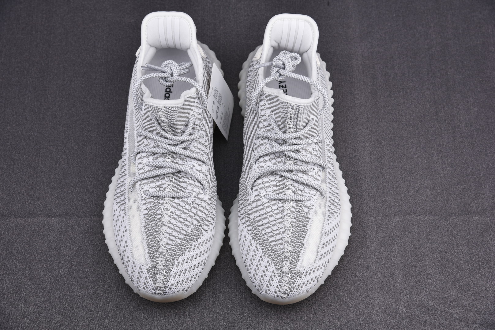 Yeezy白天使尺码:36-48纯原版出品-YeezyBoost350V2Static白天使EF2905