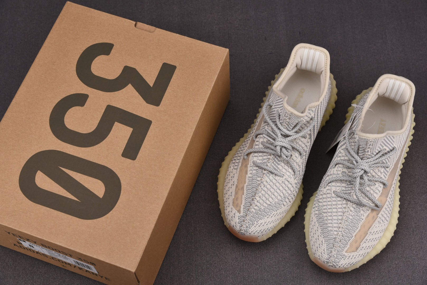 Yeezy须白尺码:36-48纯原版出品-YeezyBoost350V2Lundmark新美洲限定芝麻须