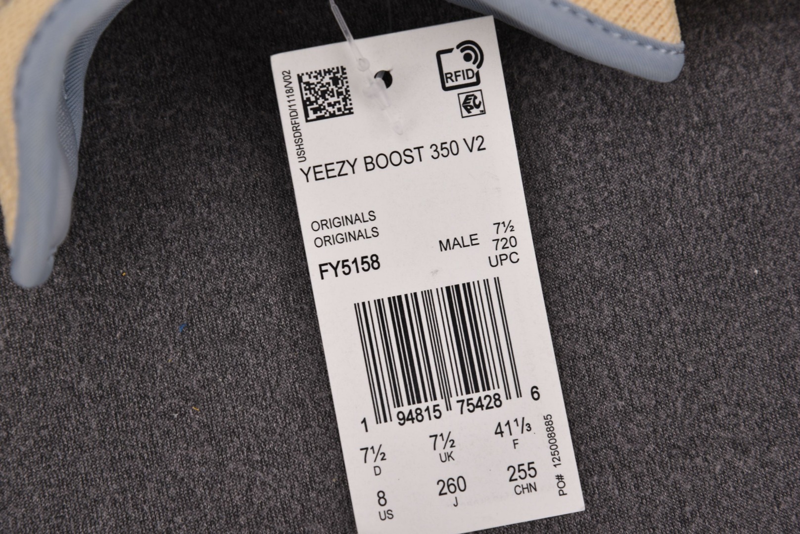 Yeezy麻布尺码:36-48纯原版出品-YeezyBoost350V2Linen奶油麻布黄侧透银河FY