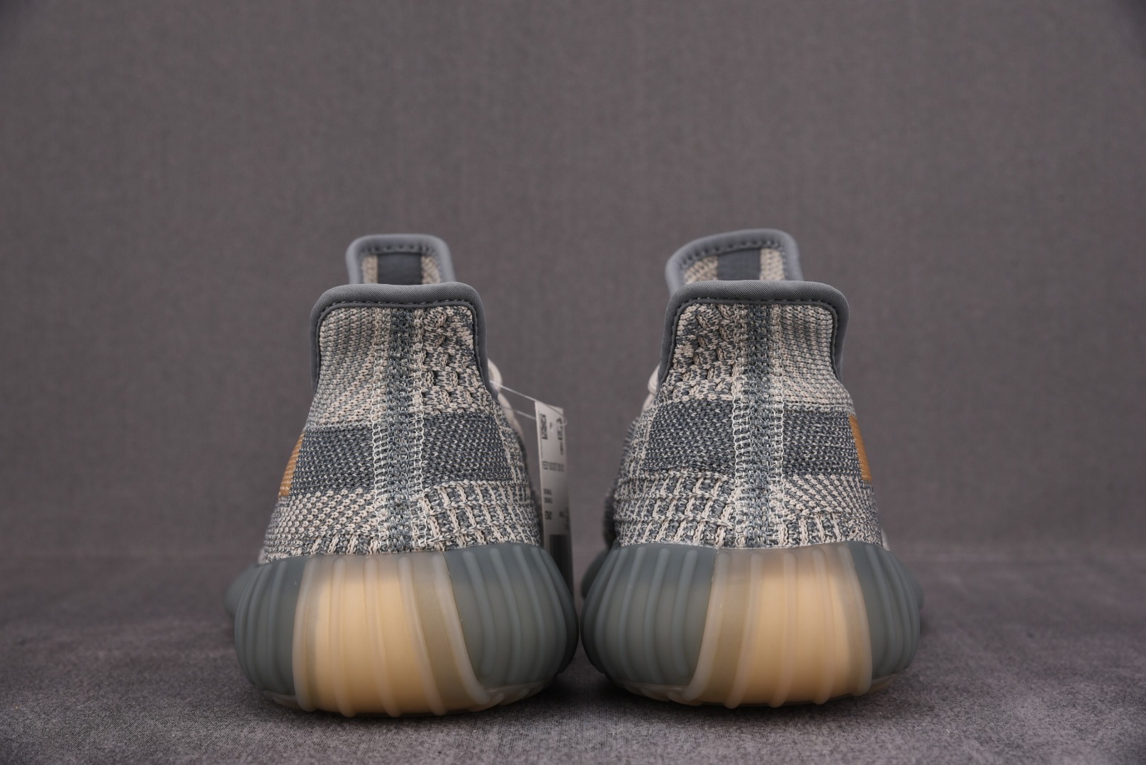 Yeezy灰蓝尺码:36-48纯原版出品-YeezyBoost350V2Israfil灰蓝橙侧透椰子FZ