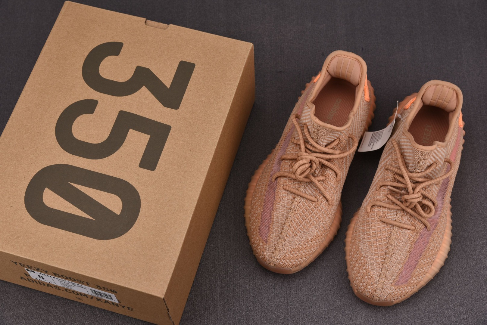 Yeezy美洲限定尺码:36-48纯原版出品-YeezyBoost350V2Clay粘土美洲限定椰子EG