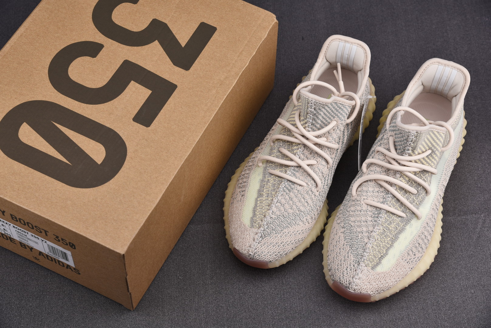 Yeezy天鹅尺码:36-48纯原版出品-YeezyBoost350V2Citrin天鹅满天星FW531