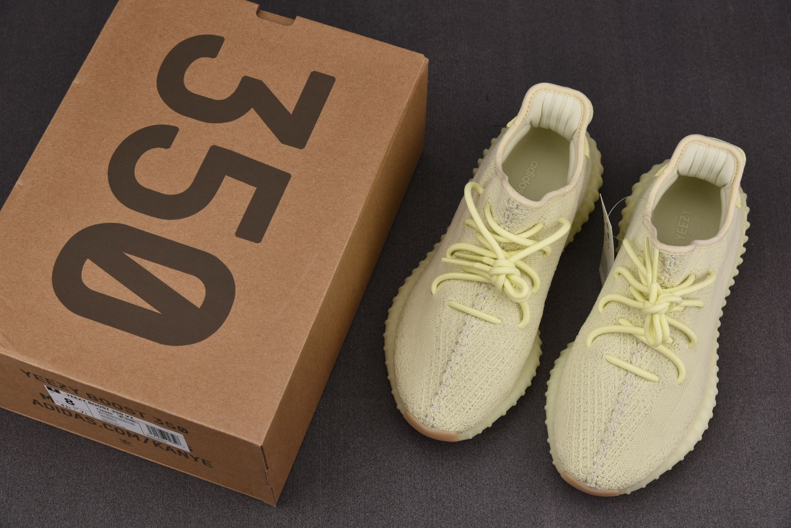 Yeezy黄油尺码:36-48纯原版出品-YeezyBoost350V2Butter黄油花生酱椰子F36