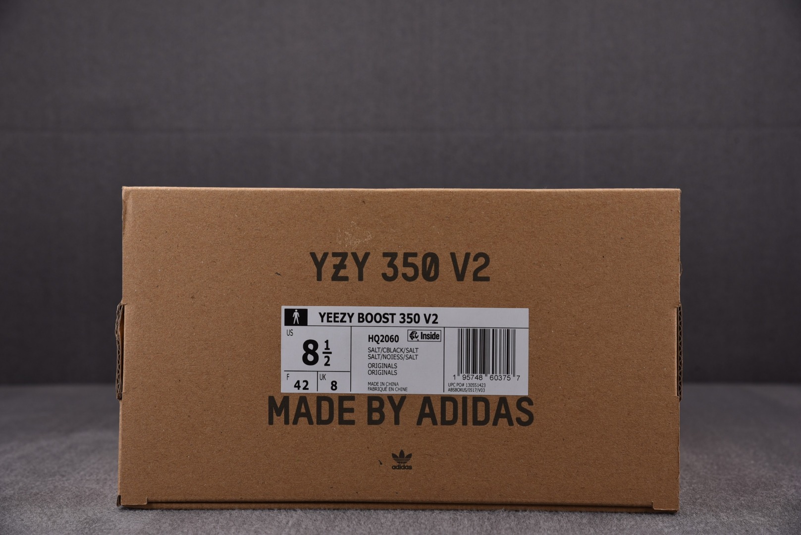 Yeezy翠玉灰尺码:36-48纯原版出品-Yeezy350V2JadeAsh翠玉灰HQ2060YZ01